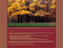 Tablet Screenshot of frickets.org
